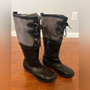 UGG Adirondack Talk Boots - Grey/Black - Size 7